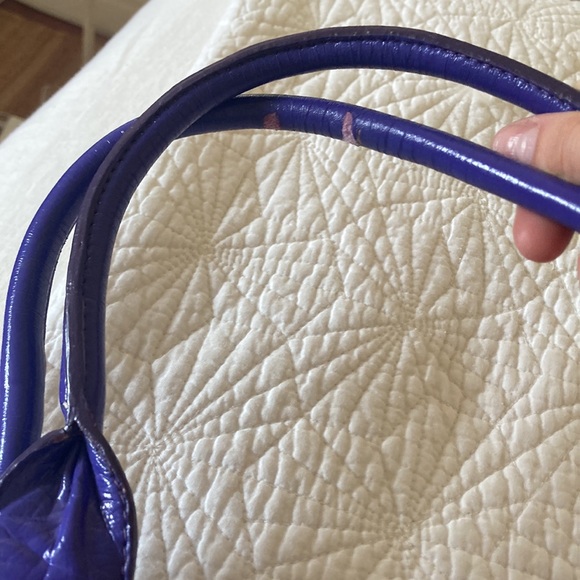 Miu Miu Purple Patent Bag - Picture 4 of 5